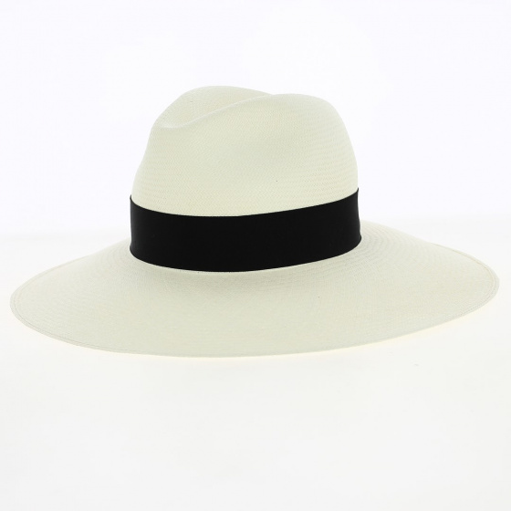 Large Panama Wide-brim Hat by Borsalino
