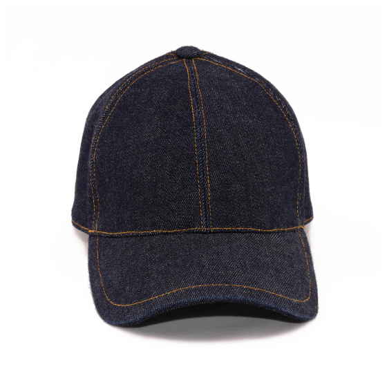 Raw Denim Baseball Cap Cotton - le Chapoté Paris