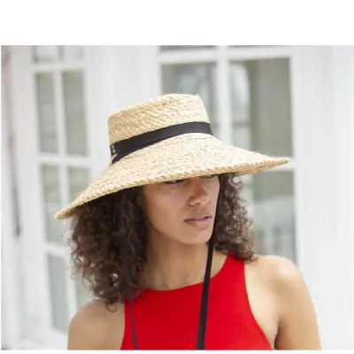 Natural raffia sun hat Reference: 10963 | Traclet Hat Shop