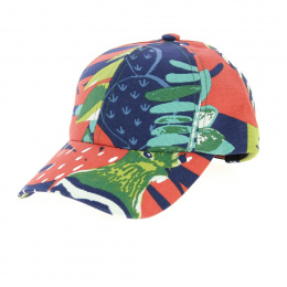 Casquette Baseball Marine Coton - le Chapoté Paris