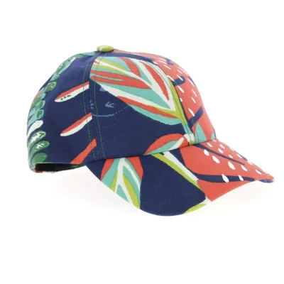 Navy Cotton Baseball Cap - Le Chapoté Paris Reference: 10956 | Chapellerie Traclet