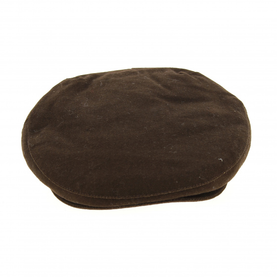 Casquette plate été marron ERDEN Mistral