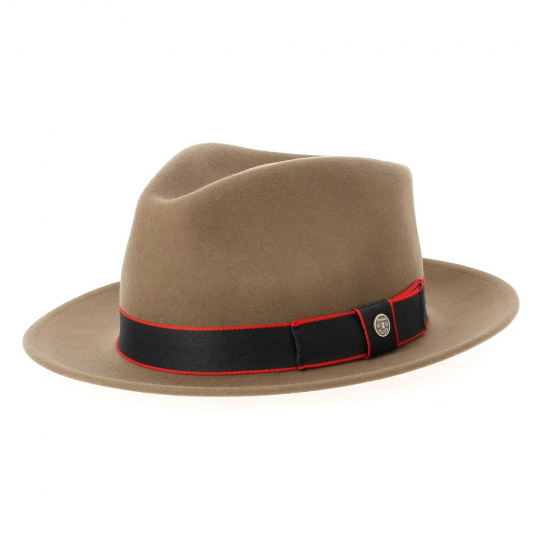 Fedora Cordele Wool & Cashmere Beige Hat - Stetson
