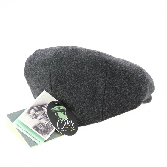 London Flat Cap Anthracite - City Sport