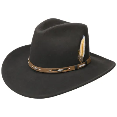 Brown Vitafelt Western Hat - Stetson Reference: 9971 | Traclet Hat Shop