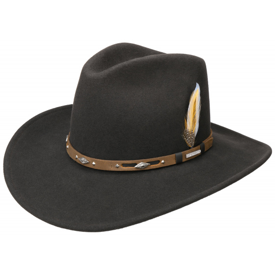 Brown Vitafelt Western Hat - Stetson