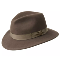 Curtis Snake Felt Fedora Hat - Bailey