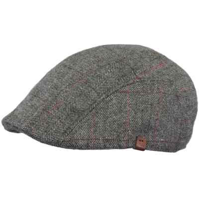Dublin Grey Wool Duck Bill Cap - Barts Reference: 4739 | Chapellerie Traclet