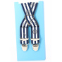 Bretelles Marin Rayure bleu& blanc - Traclet