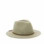 Wesley Traveller hat Beige wool felt- Brixton