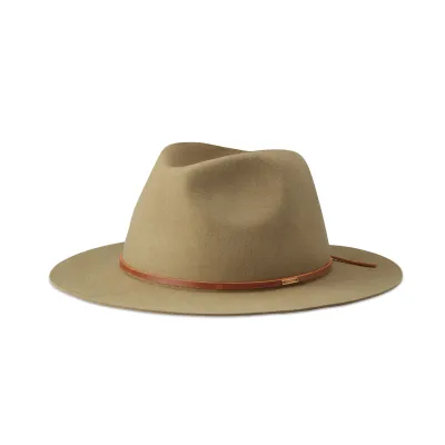 Wesley Traveller Hat Wool Felt beige- Brixton Reference: 11003 | Traclet Hat Shop