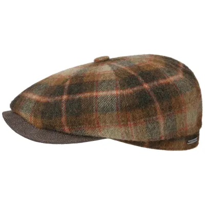 Casquette Hatteras Kansas  Laine Carreaux- Stetson Reference : 11017 | Chapellerie Traclet