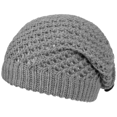 Grey Barascon Knitted Wool Beret - Traclet Reference: 11021 | Traclet Hat Shop