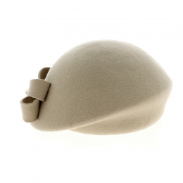 Béret Formé Laine beige - Traclet