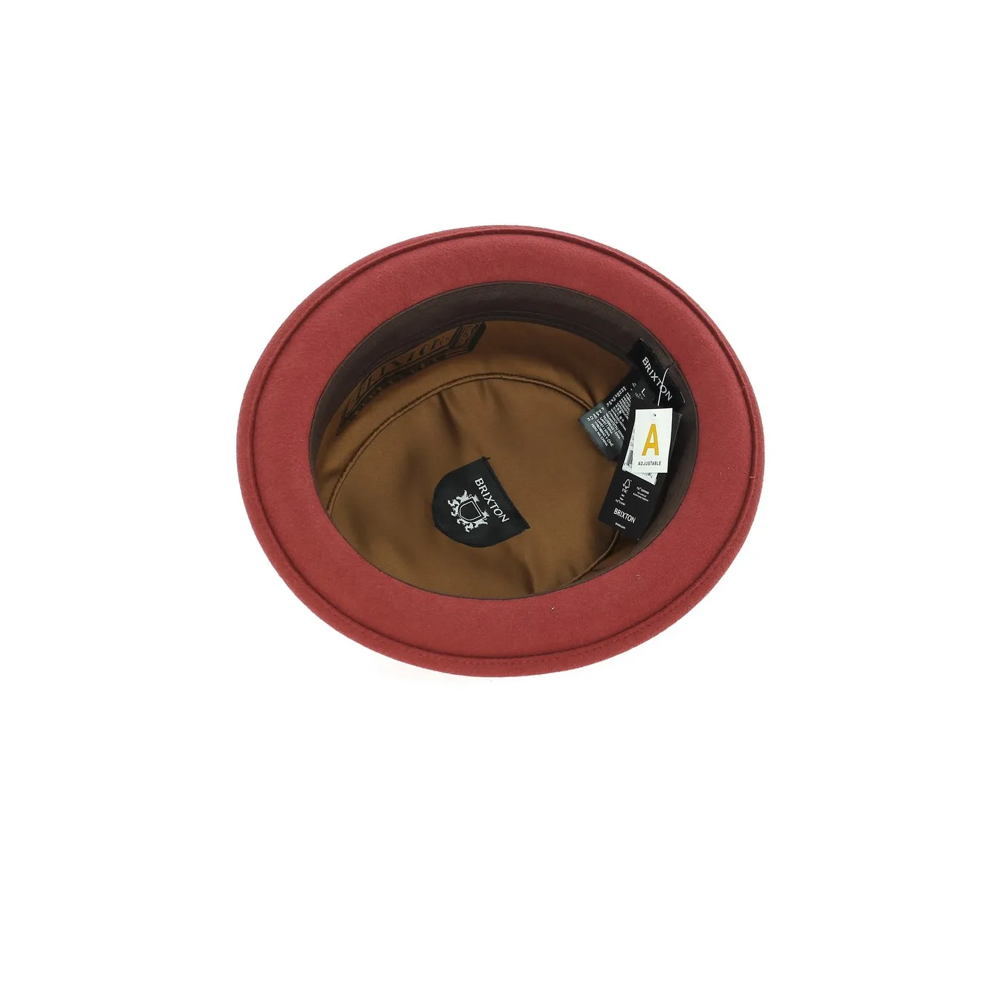Chapeau Stout  Feutre Laine rouille - Brixton Reference : 6727 | Chapellerie Traclet