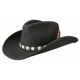Chapeau de Cowboy Occidental ajouré ajouré Style Vintage 100% Paille à la Main Chapeau de Cowboy Classique Couleur : Blanc, Taille : 56-58 