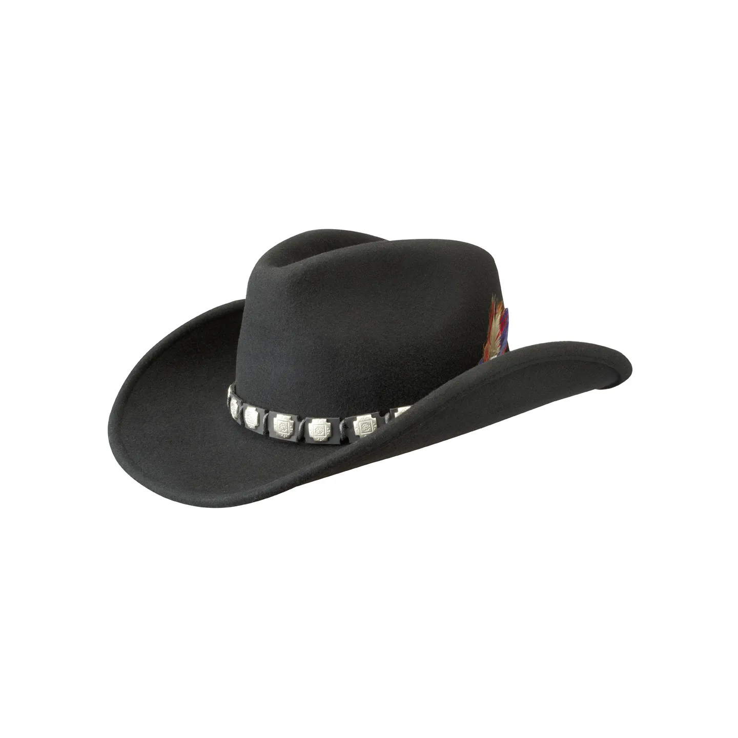 Chapeau Western Bodie  Feutre Laine Noir- Stetson Reference : 11026 | Chapellerie Traclet