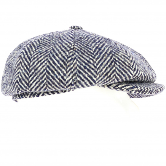 Casquette hatteras Hereford chevron Bleu - ALFONSO D'ESTE