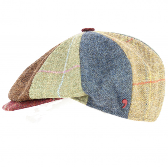 Casquette Irlandaise Salford Patchwork - ALFONSO D'ESTE