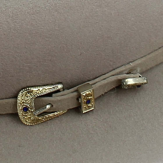 Chapeau Silvertone Beige Western - Country