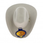 Silvertone Beige Western - Country Hat