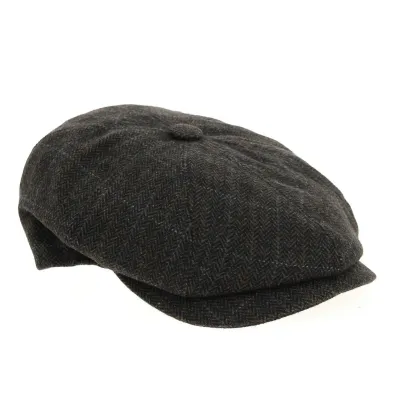 buy arnold cap - 8 panel english fabric cap Reference: 619 | Chapellerie Traclet
