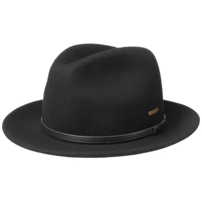 Chapeau Fedora Deadwood Feutre vitafelt - Stetson Reference : 11045 | Chapellerie Traclet