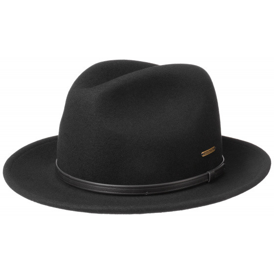 Deadwood Fedora Hat Vitafelt Felt - Stetson