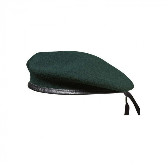 Beret vert fonce commando avec flot special commando Beret vert fonce commando avec flot special commando
