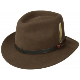 Traveller Kentucky Hat Vitafelt Brown - Stetson
