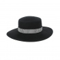 Clemence Felt Boater Hat