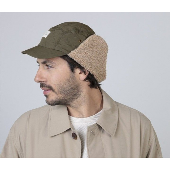 Casquette Aspen cache-oreilles Kaki - Barts