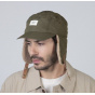 Aspen Cap with Ear Flaps Khaki - Barts