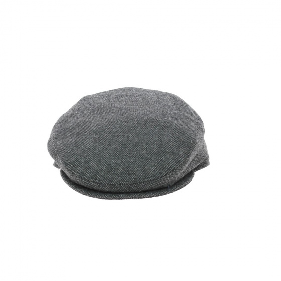 casquette plate gris noire - Traclet