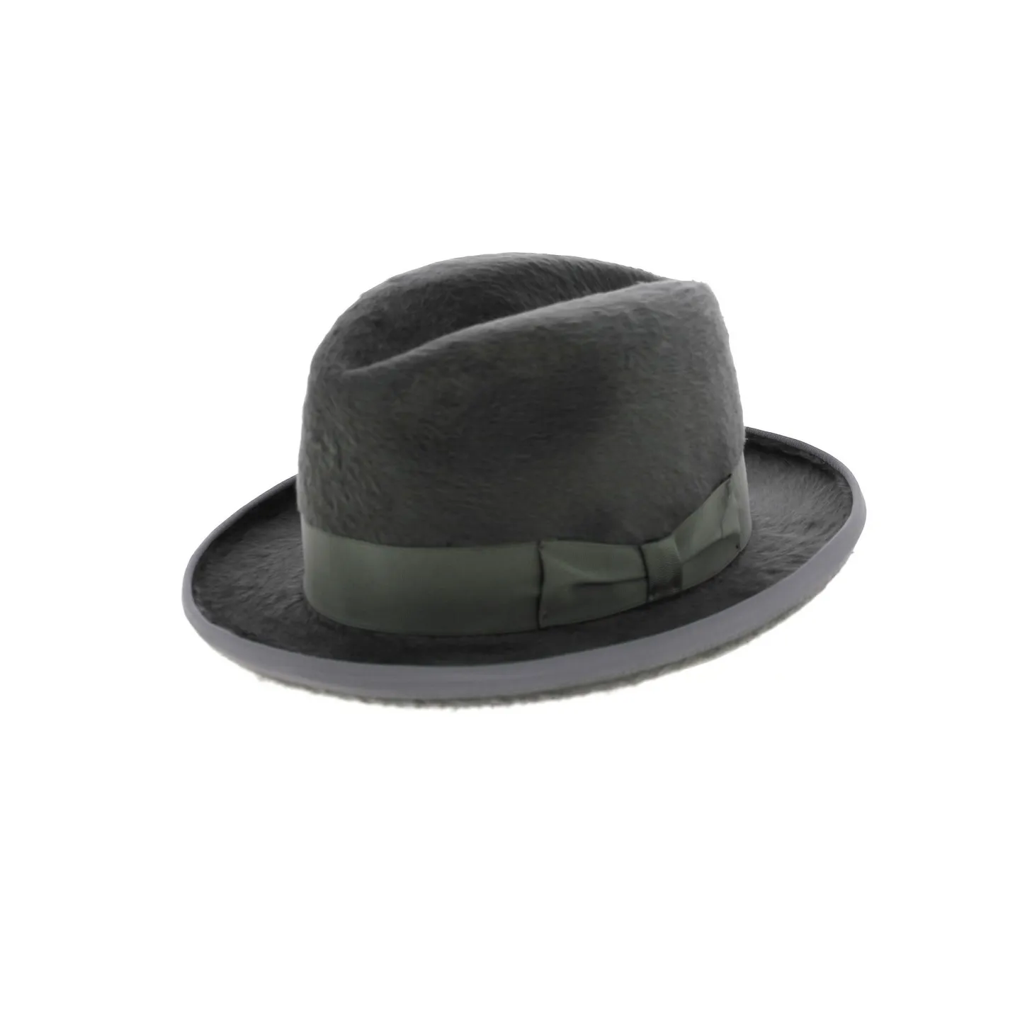Chapeau Homburg Francois Mitterrand gris Reference : 11094 | Chapellerie Traclet