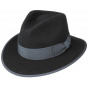 Louisville Black Wool & Cashmere Traveler Hat - Stetson