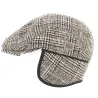 Baxter flat cap with ear flaps beige - Göttmann Reference: 11099 | Traclet Hat Shop