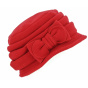 Red Polar Anushka Cloche Hat - Traclet