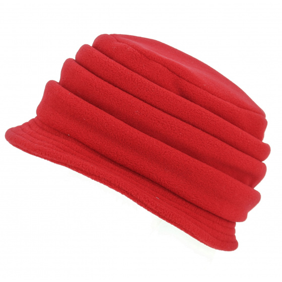 Red Polar Anushka Cloche Hat - Traclet