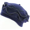 Women's Polar Beret Cordelle Navy - Traclet Reference: 11115 | Chapellerie Traclet