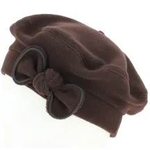 Béret Polaire Fil marron - Traclet Reference : 11122 | Chapellerie Traclet