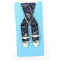 Fancy Music Navy Suspenders - Traclet