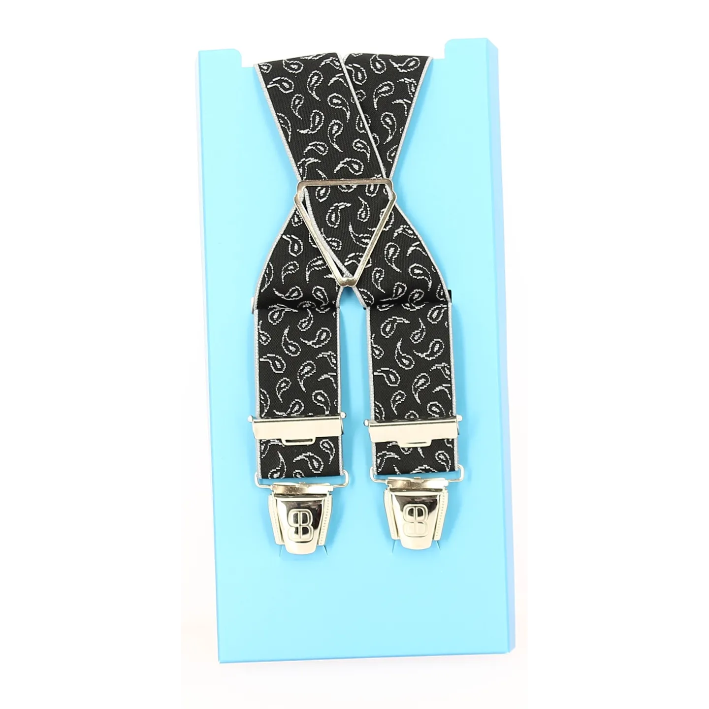 Bretelles fantaisie Caloire Noir - Traclet Reference : 11126 | Chapellerie Traclet