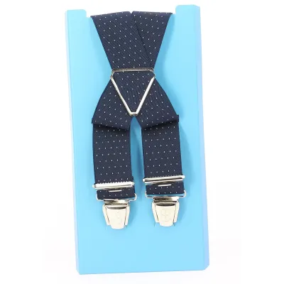 Navy Vivans Fancy Suspenders - Traclet Reference: 11136 | Traclet Hat Shop