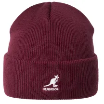 Burgundy Acrylic Pull-On Beanie - Kangol Reference: 2911 | Traclet Hat Shop