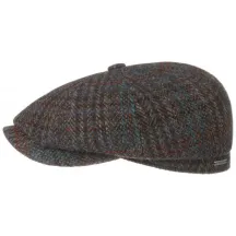 Casquette Hatteras Harris Tweed Marine- Stetson Reference : 11164 | Chapellerie Traclet