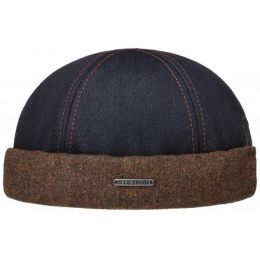 Bonnet Docker Quimper Bleu - Stetson