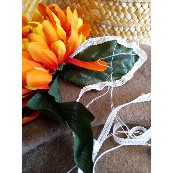 Mushroom Beret: Unique French Creation by Traclet workshops