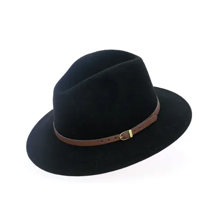 black wool traveller hat Reference: 11153 | Traclet Hat Shop