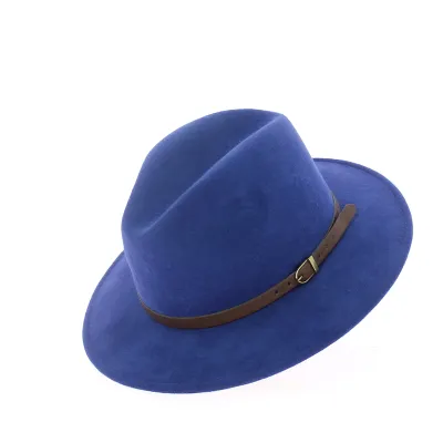 chapeau traveller laine bleu Reference : 11151 | Chapellerie Traclet